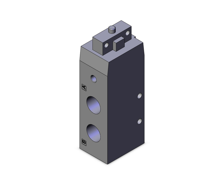 EVFM350-F02-00 VALVE MECHL 1/4"PT, EURO