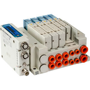 25A-SS5Y5-10SDAN-16B-C6 SS5Y5 16 STA. MANIFOLD BASE
