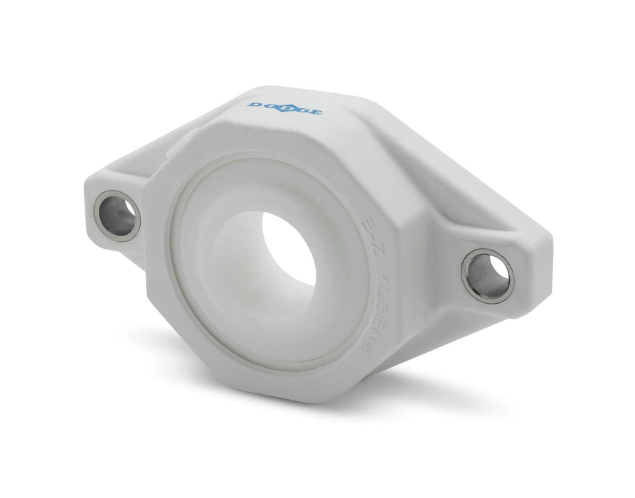 F2B-PSEZ-100-P Polymer Sleeve E-Z Kleen 2-Bolt Flange Bearing