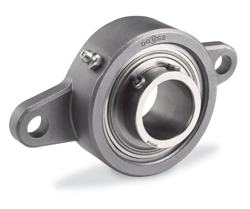 F2B-SCEZ-104S-SHSS-NL MOD Set Screw Ultra Kleen 2-Bolt Flange Bearing