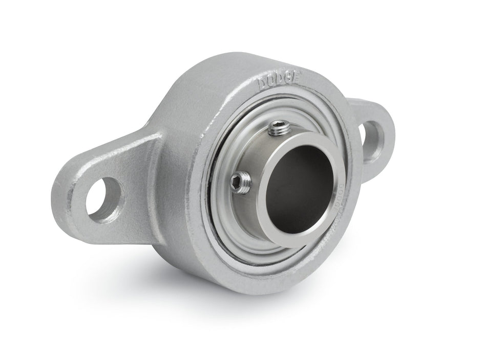 F2B-SCFS-107-SHFS Set Screw Food Safe 2-Bolt Flange Bearing