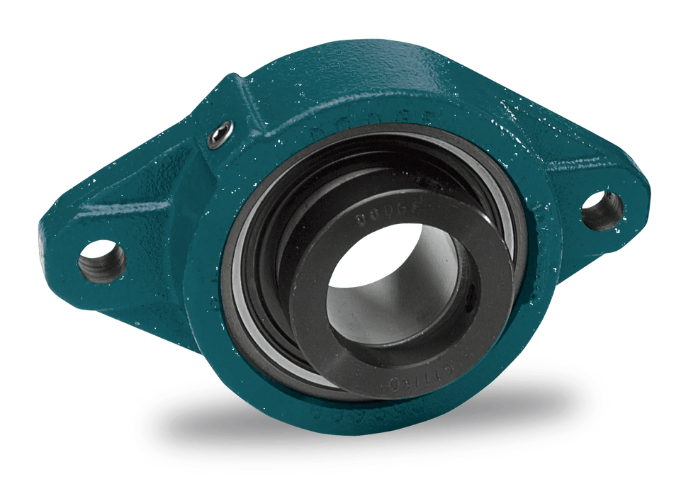 F2B-SXR-103-LL-DRY Eccentric 2-Bolt Flange Bearing