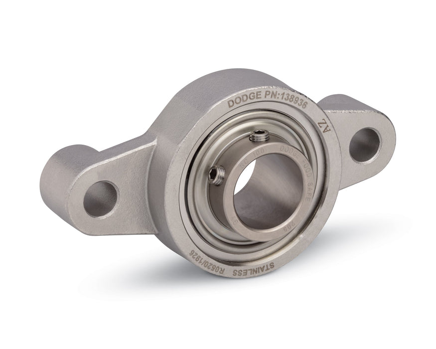 F2BSO-SCFS-008L-SHFS Set Screw Food Safe Standoff Bearing