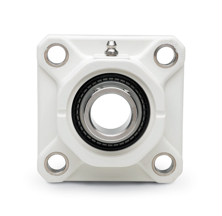 F4B-SCEZ-008L-PCR Set Screw E-Z Kleen 4-Bolt Flange Bearing