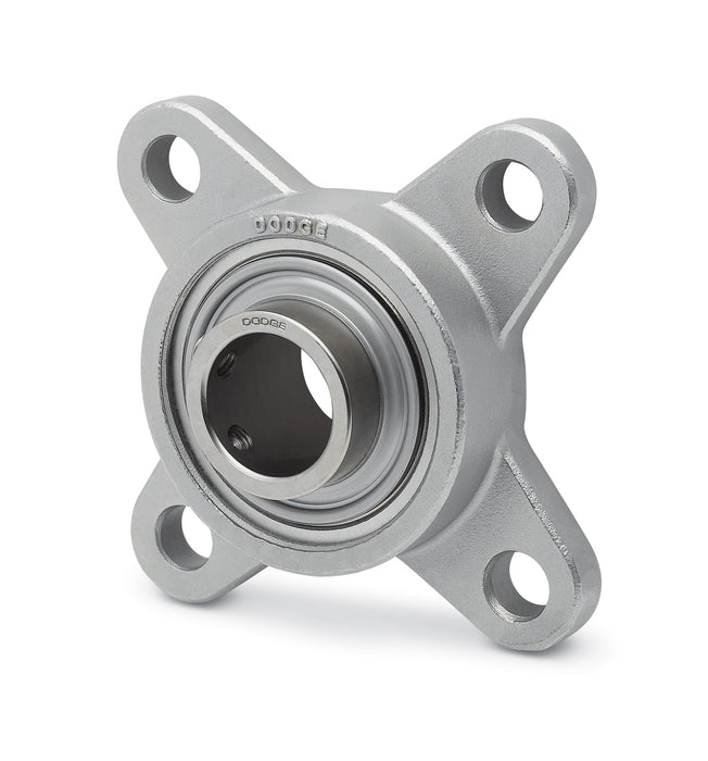 F4B-SCFS-012-SHFS Set Screw Food Safe 4-Bolt Flange Bearing