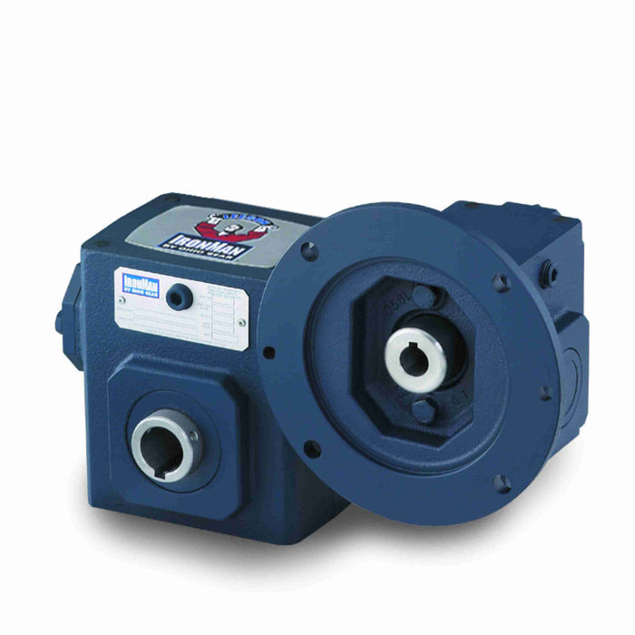 GR-DHMQ852-1500-H21-56-39 Cast Iron Double-Reduction Worm Reducer
