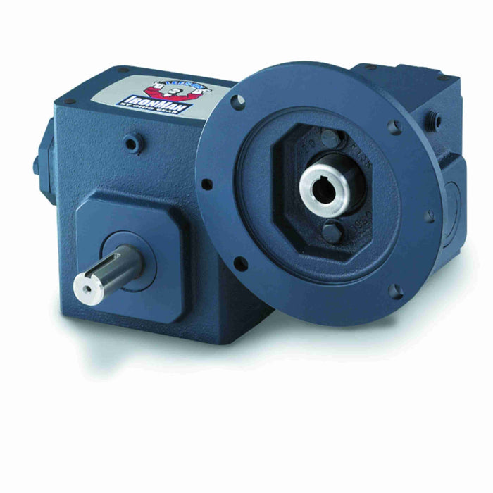 GR-DMQ818-100-L6-56 Cast Iron Double-Reduction Worm Reducer