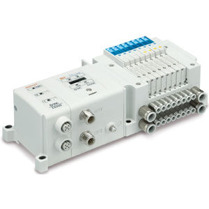 JJ5SY3-10S0-04B-C6 4 Station Mfld,Plug-in Connecting Base