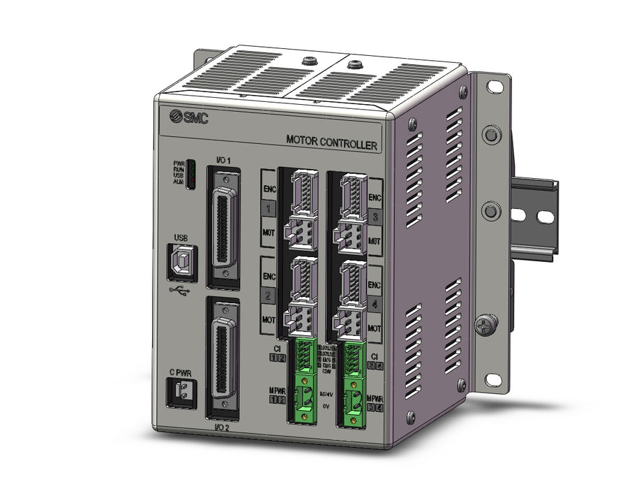 JXC738 4-Axis NPN, DIN Mount