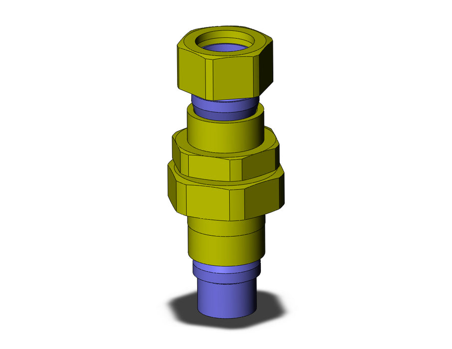 KFE12U-00 FITTING, BULKHEAD UNION