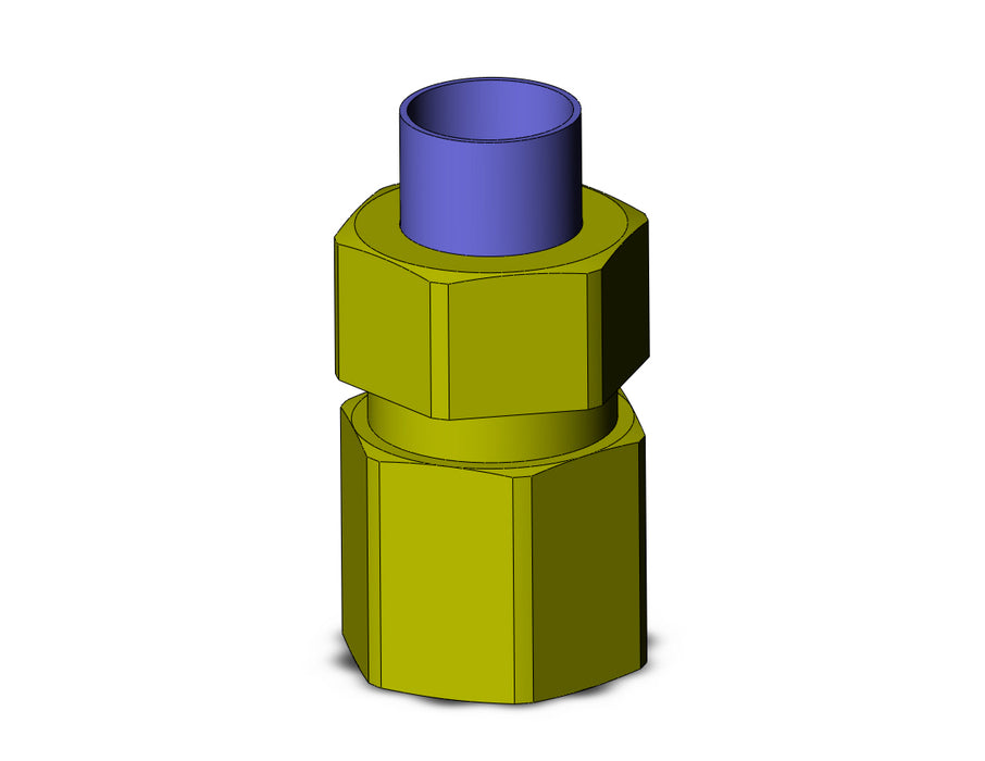 KFF10U-02 FITTING, FEMALE CONNECTOR
