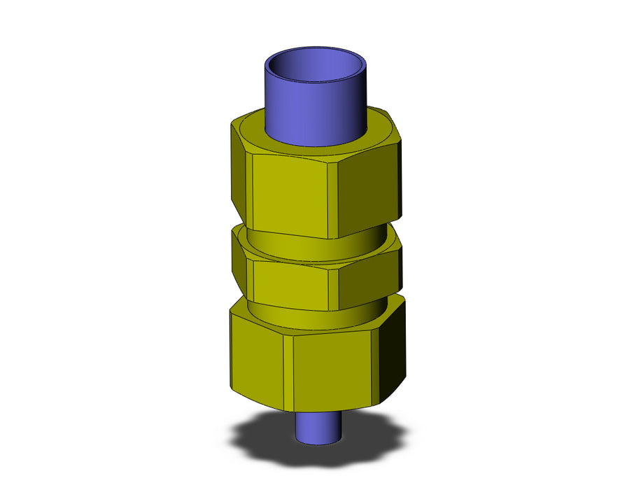 KFH10N-00 FITTING, STRAIGHT UNION