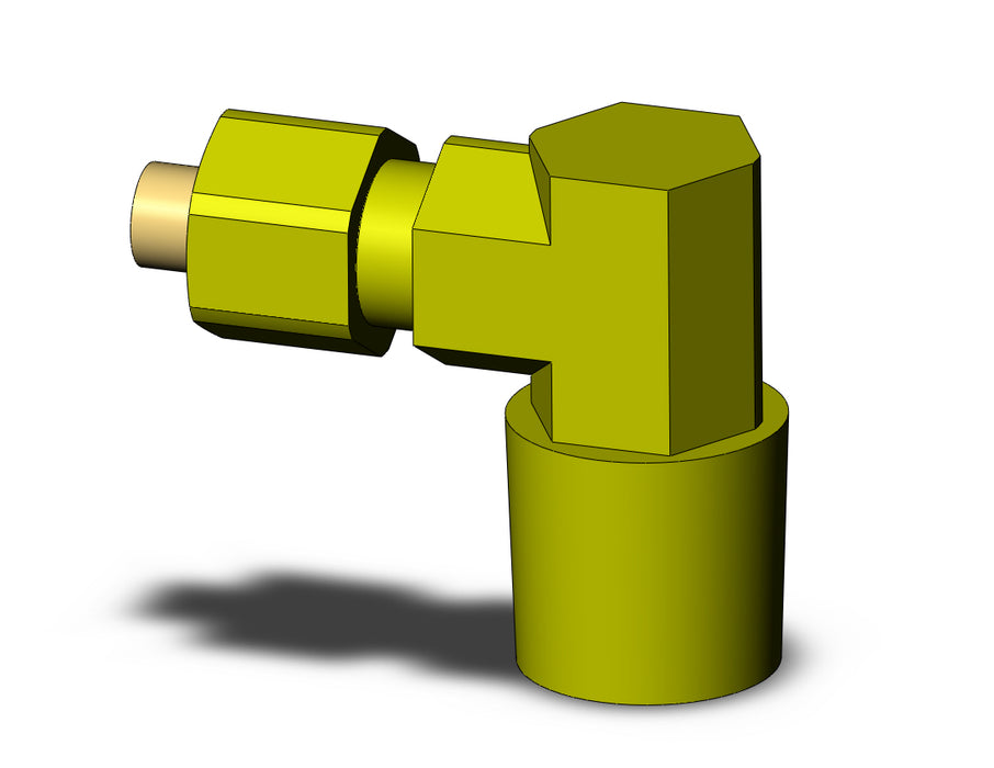 KFL04B-02S FITTING, MALE ELBOW