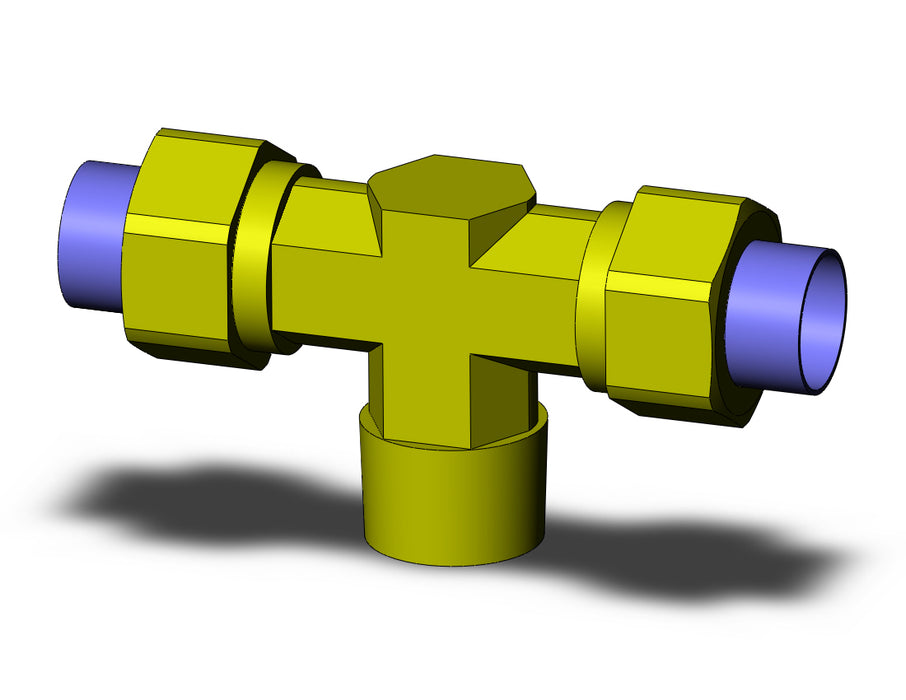 KFT12N-03 FITTING, MALE BRANCH TEE