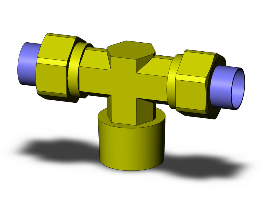 KFT12N-04 FITTING, MALE BRANCH TEE