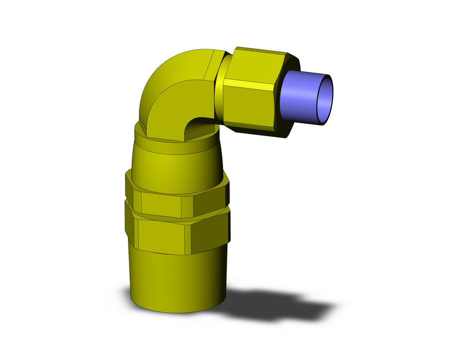 KFV08N-03 FITTING, SWIVEL ELBOW
