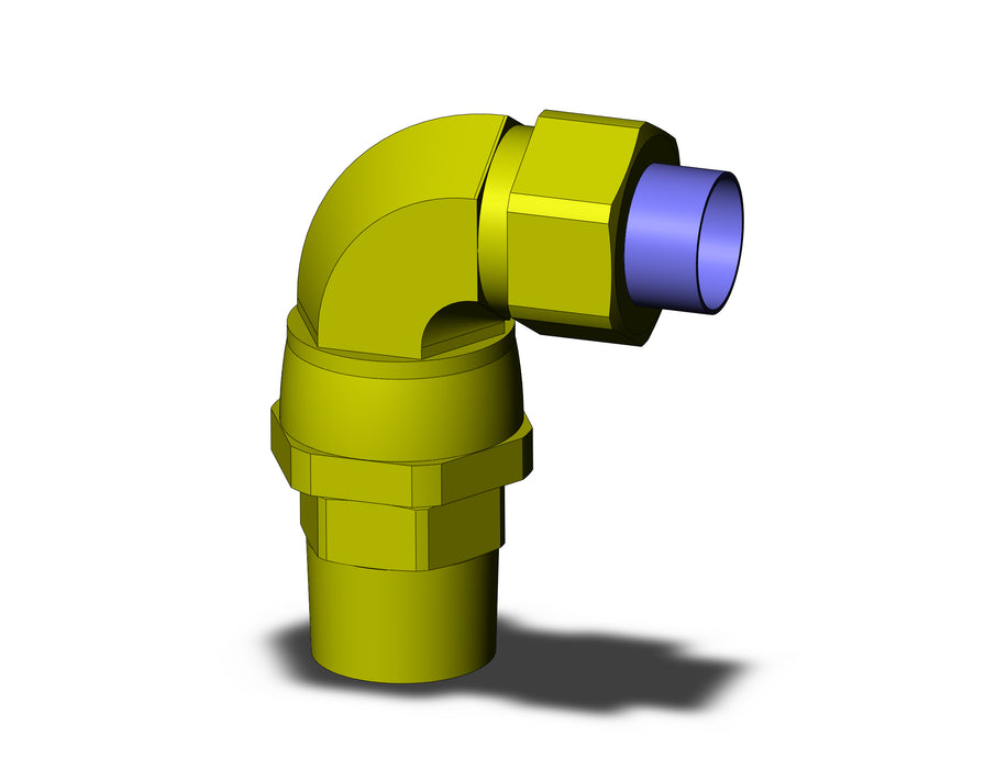 KFV12U-03 FITTING, SWIVEL ELBOW