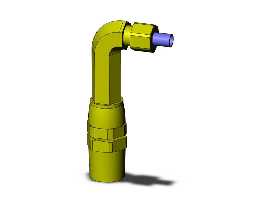 KFW04-02 FITTING, SWIVEL LONG ELBOW