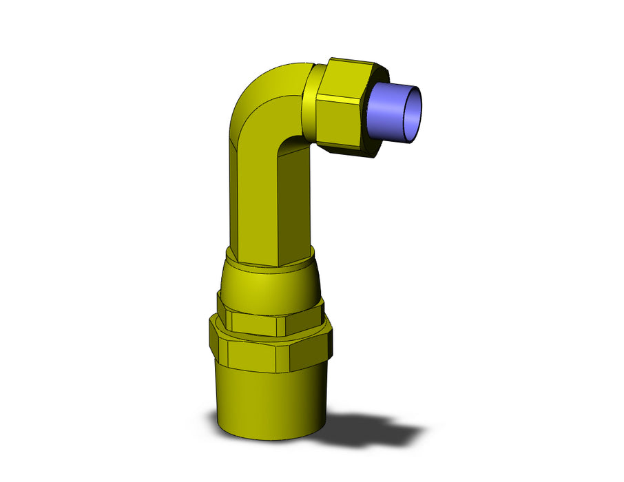 KFW10U-04 FITTING, SWIVEL LONG ELBOW