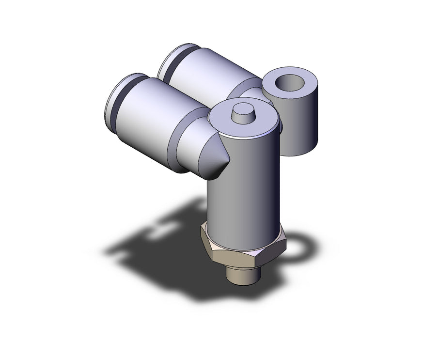 KGLU04-M5 FITTING, BRANCH MALE ELBOW