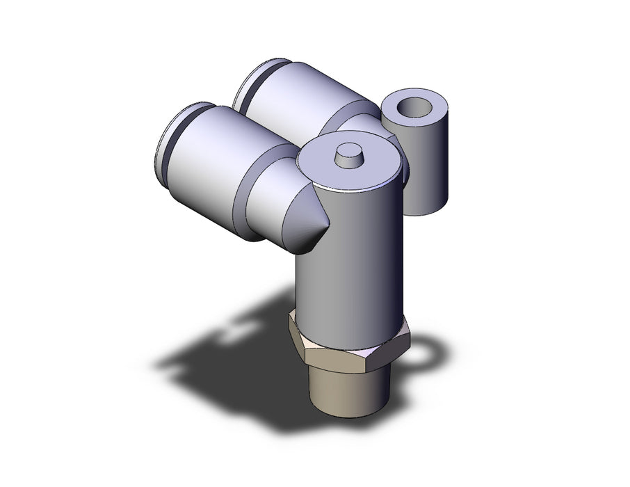 KGLU06-01S FITTING, BRANCH MALE ELBOW