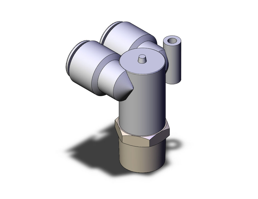 KGLU12-04S FITTING, BRANCH MALE ELBOW