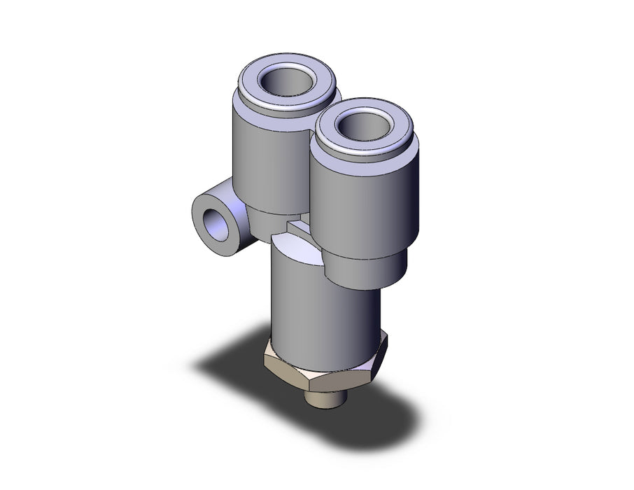 KGU06-M5 FITTING, STAINLESS STEEL