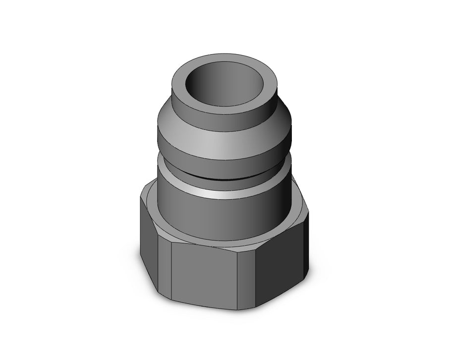 KKA6P-03F-1 S COUPLER, STAINLESS STEEL