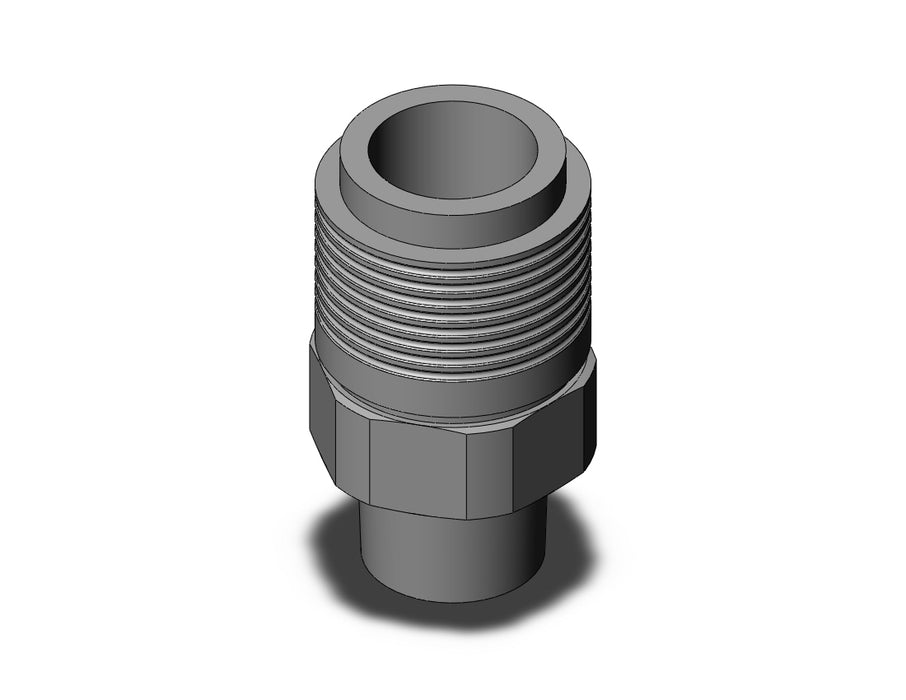KKA6S-04M-1 S COUPLER, STAINLESS STEEL