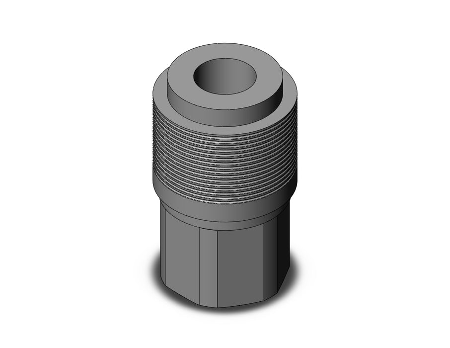 KKA8S-06F S COUPLER, STAINLESS STEEL