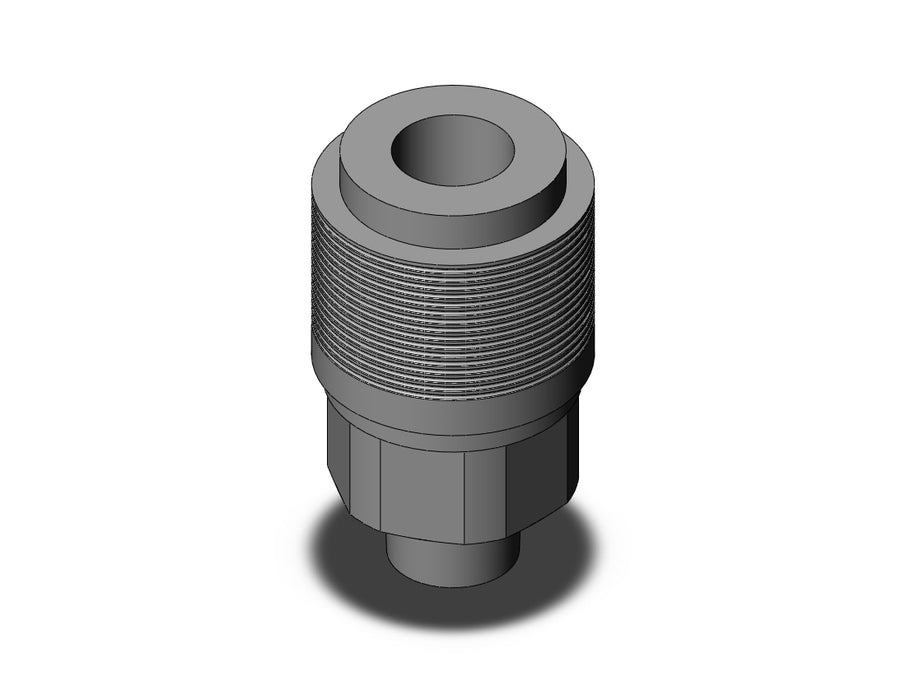 KKA8S-06M S COUPLER, STAINLESS STEEL