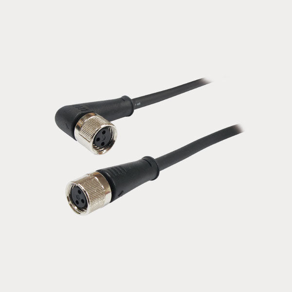 KM83R-PVC-5M Circular Connector Cable M8 3-Pin
