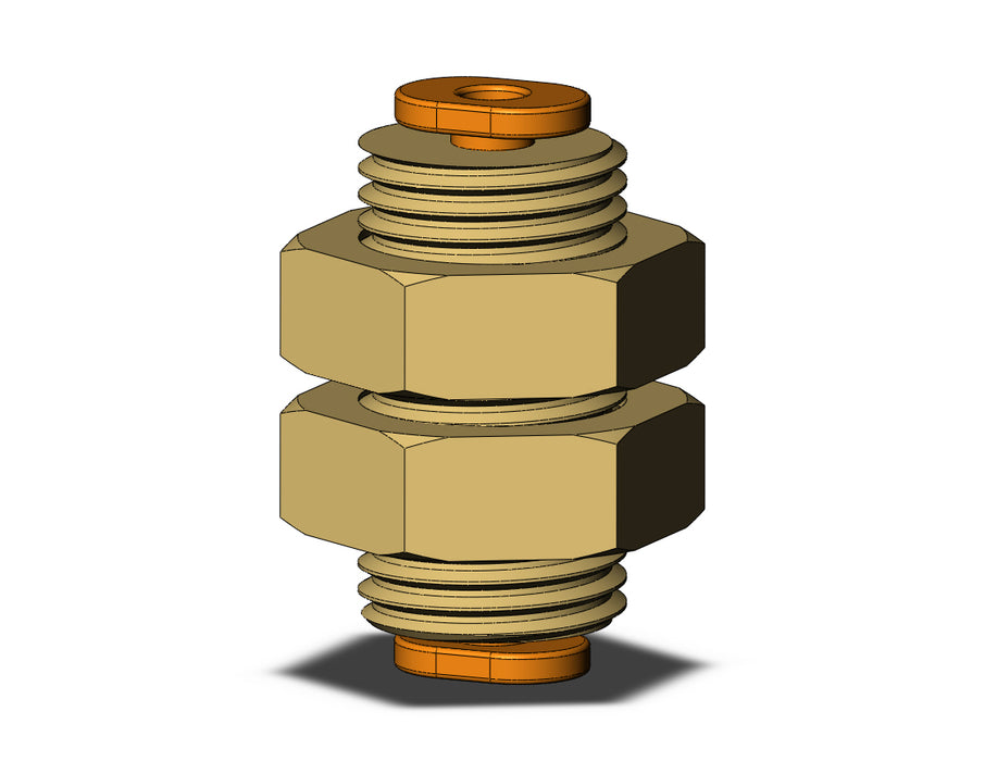 KQ2E01-00A1 FITTING, BULKHEAD UNION