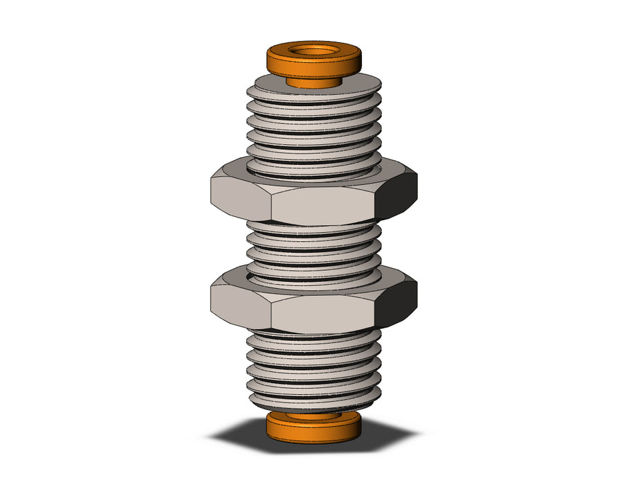 KQ2E01-00NJ FITTING, BULKHEAD UNION