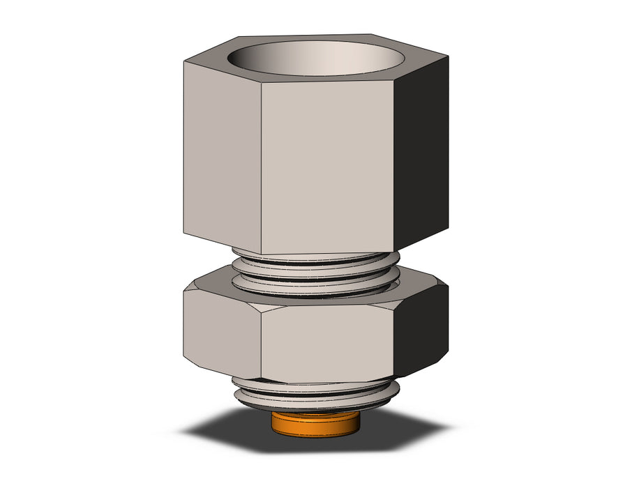 KQ2E01-35N FITTING ,BULKHEAD CONNECTOR