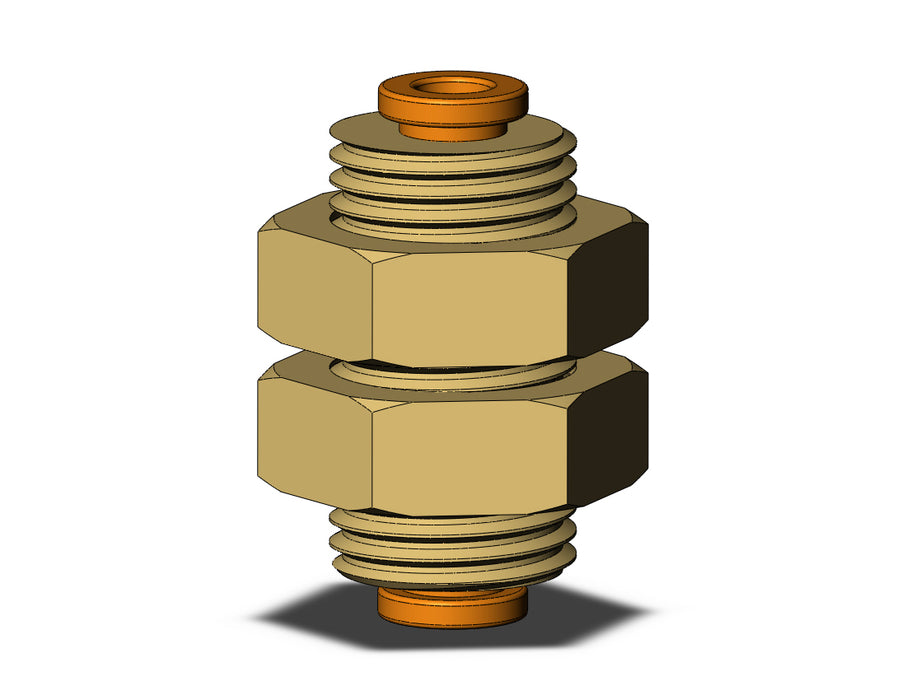 KQ2E03-00A FITTING, BULKHEAD UNION
