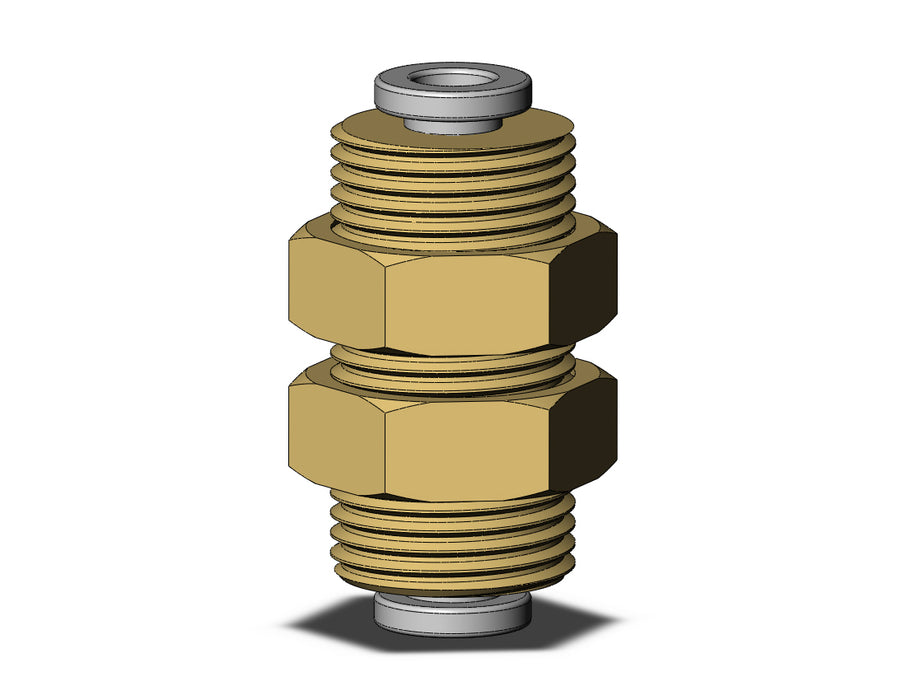 KQ2E04-00A FITTING, BULKHEAD UNION