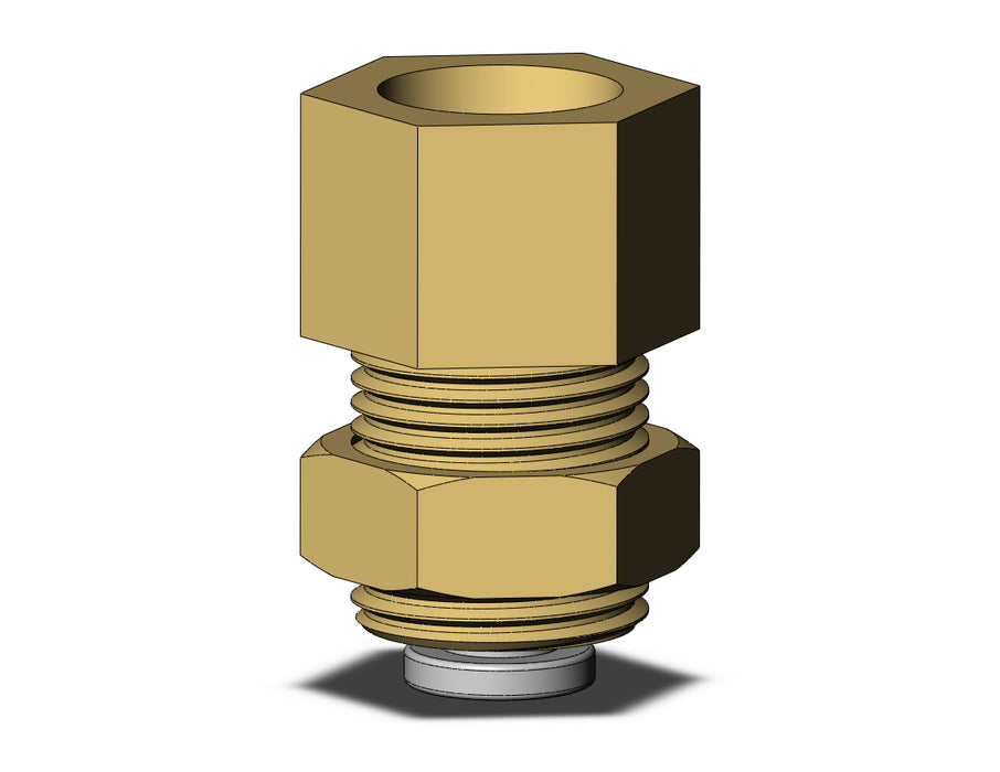 KQ2E04-01A FITTING ,BULKHEAD CONNECTOR