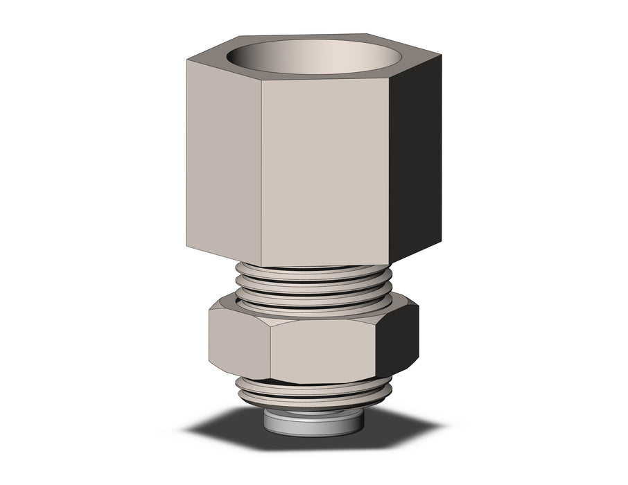 KQ2E04-02N FITTING, BULKHEAD CONNECTOR