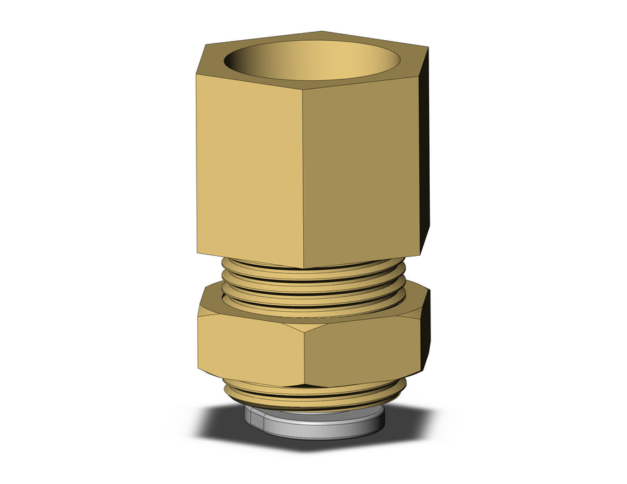 KQ2E06-02A1 FITTING, BULKHEAD CONNECTOR
