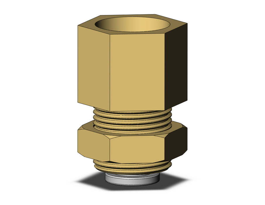 KQ2E06-02A FITTING ,BULKHEAD CONNECTOR