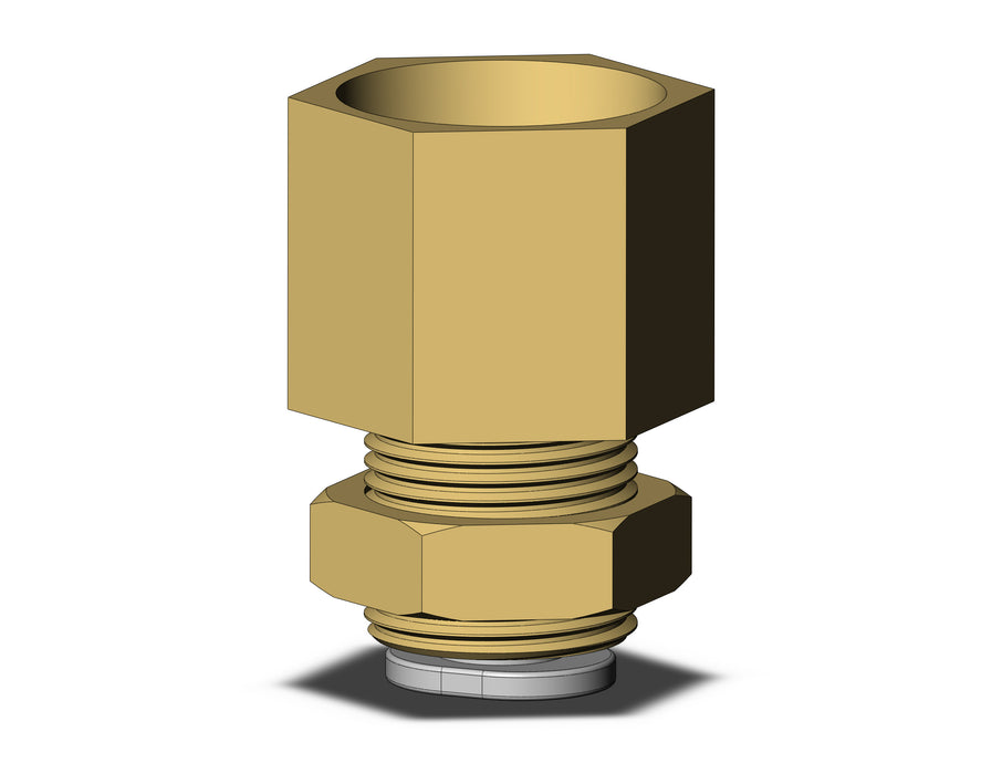 KQ2E06-03A1 FITTING, BULKHEAD CONNECTOR