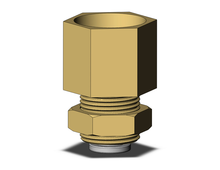 KQ2E06-03A FITTING ,BULKHEAD CONNECTOR