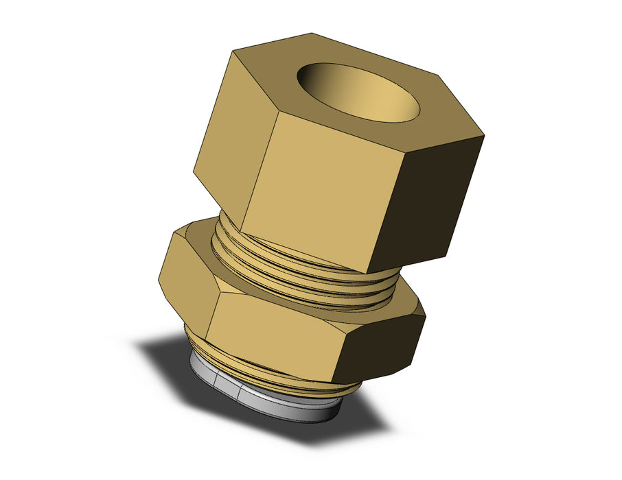 KQ2E06-G01A1 FITTING, BULKHEAD CONNECTOR