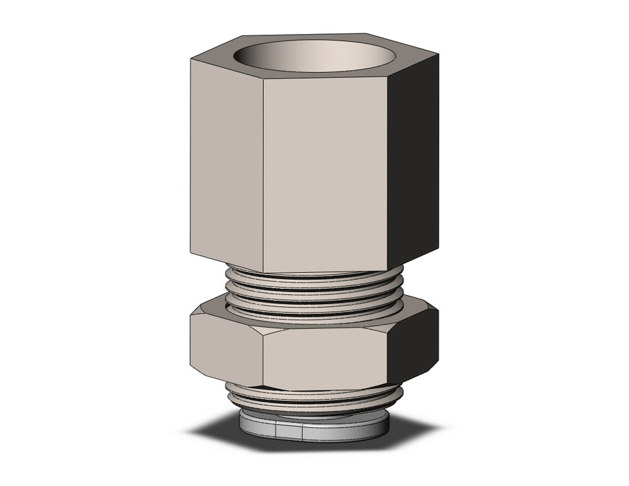 KQ2E06-G02N1 FITTING, BULKHEAD CONNECTOR