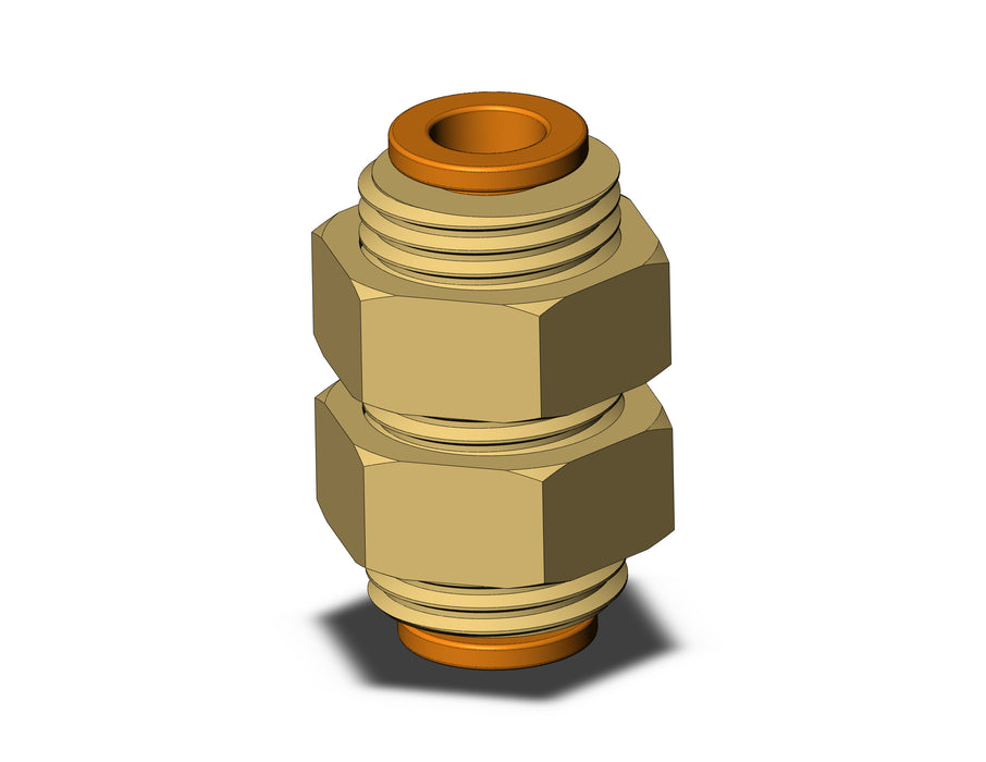 KQ2E07-00A FITTING, BULKHEAD UNION