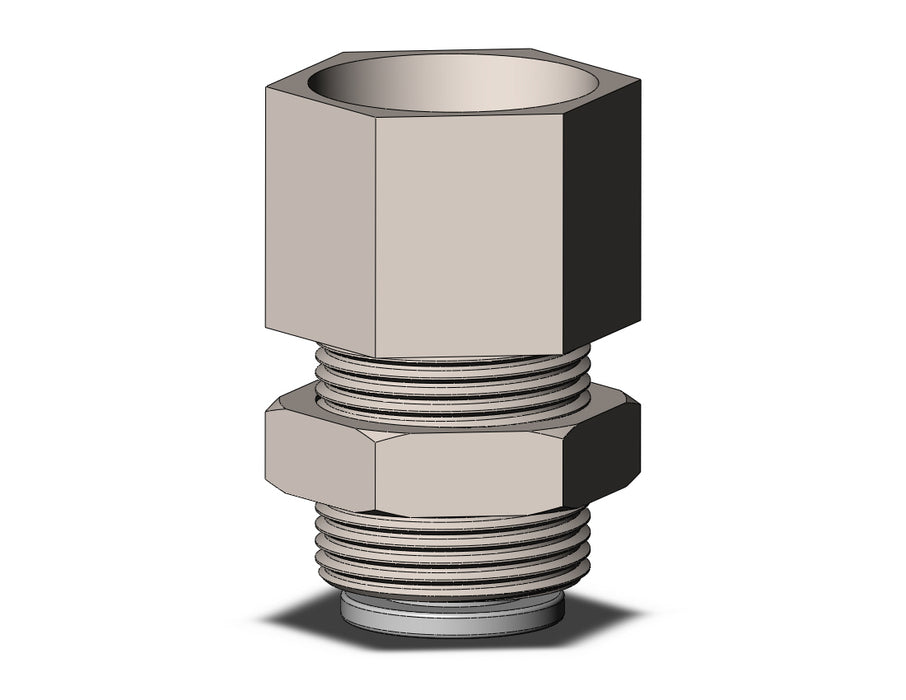 KQ2E08-03N FITTING ,BULKHEAD CONNECTOR