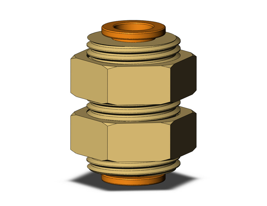 KQ2E09-00A FITTING, BULKHEAD UNION
