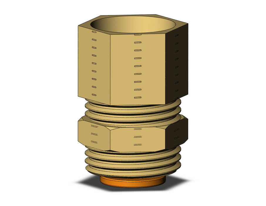 KQ2E09-03A FITTING, BULKHEAD CONNECTOR