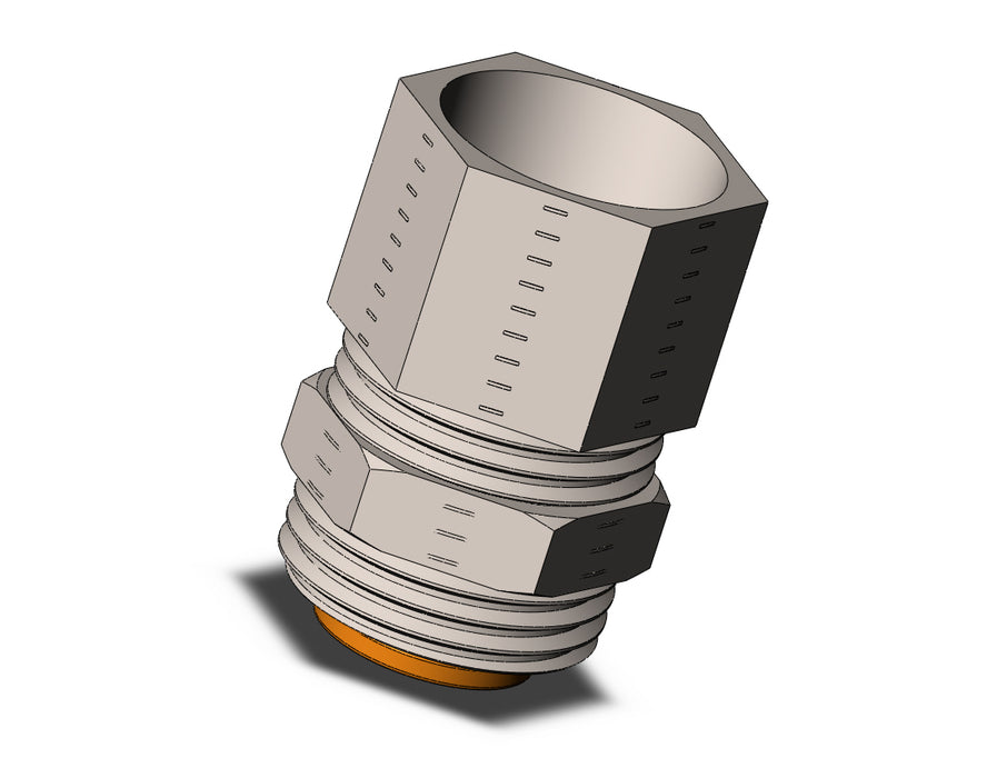 KQ2E09-03N FITTING, BULKHEAD CONNECTOR